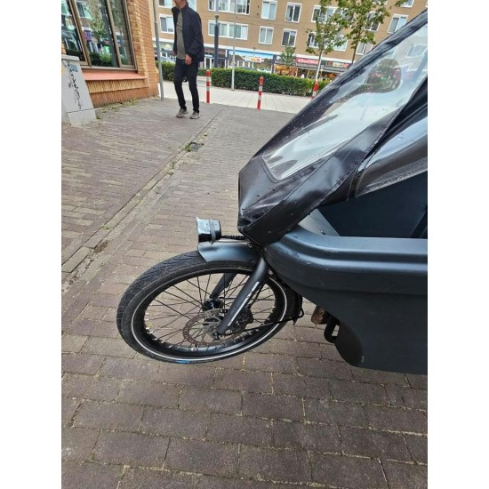 Elektrische Dolly bakfiets met toebehoren