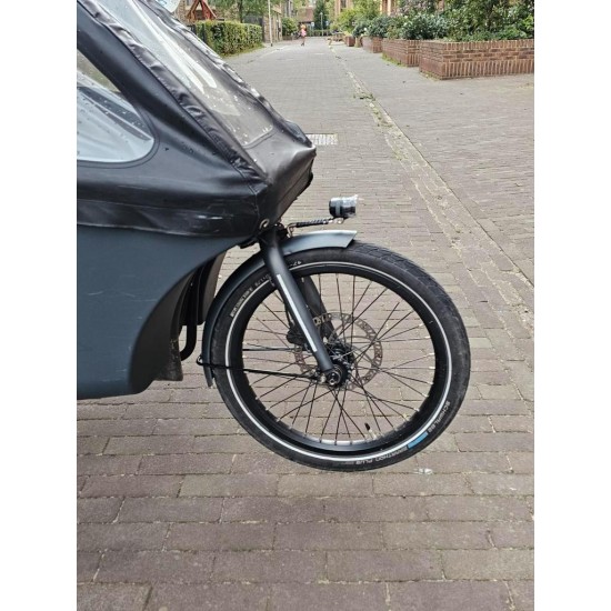 Elektrische Dolly bakfiets met toebehoren