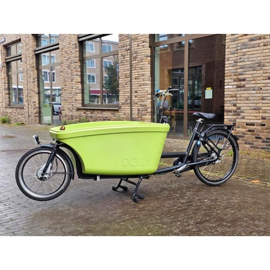 Elektrische Dolly bakfiets met toebehoren