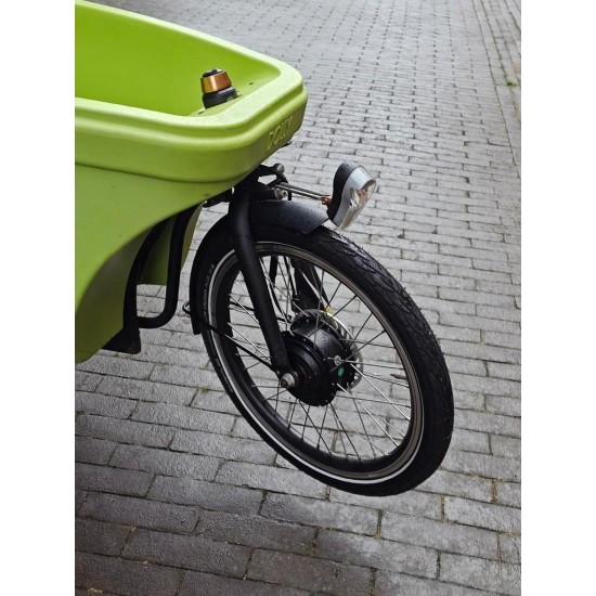 Elektrische Dolly bakfiets met toebehoren