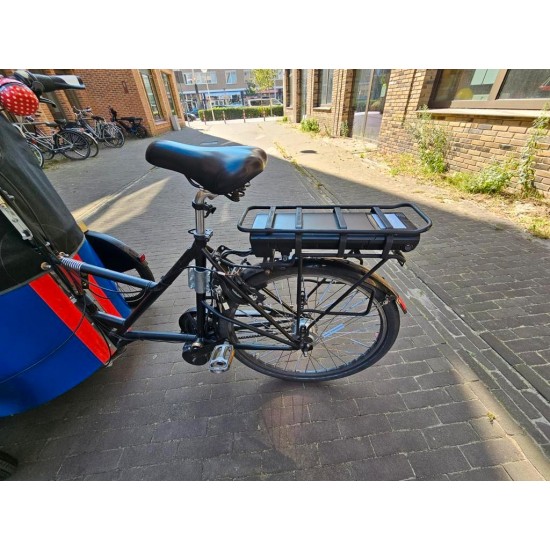 Elektrische Nihola 4.0 Dog hondenbakfiets personen bakfiets