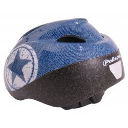 Bicycle helmet Polisport Junior Jeans S 52-56 cm - blue/white