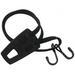 Front carrier strap Bibia specially designed for transport bicycles - black