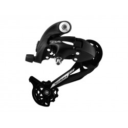 Rear derailleur 7/8-speed Sunrace RDM57 with long cage - direct mounting - black