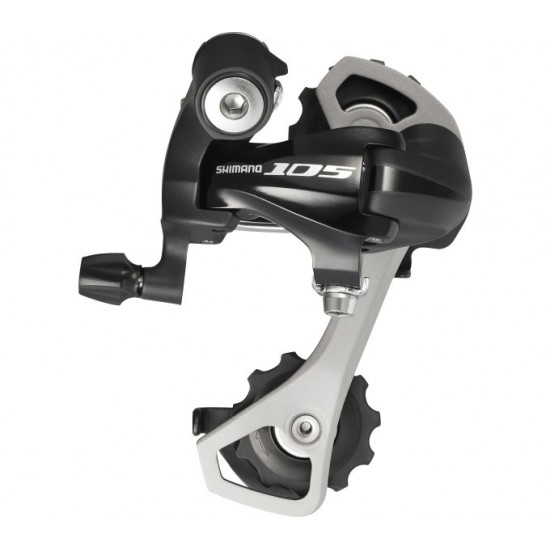 Rear derailleur 10-speed Shimano 105 RD-5701 with short cage - direct mount - black
