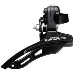 Front derailleur 6/7 speed Shimano Tourney TZ FD-TZ500 down swing/top pull - high clamp ø28,6 mm - 42T