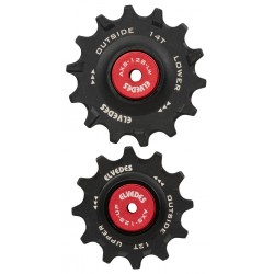 Pulley set 1 x 12 and 14 teeth Elvedes SRAM Force / Red eTap AXS narrow/wide
