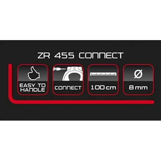 Insteekketting Trelock ZR455 Connect 100/8 - zwart