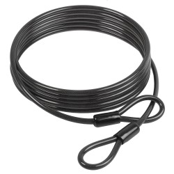 Câble Antivol  M-Wave S 10.50 L  5 mètres x 10 mm - noir