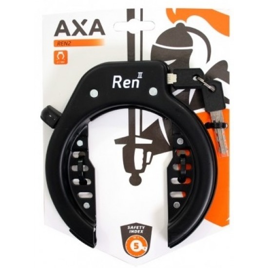 Ringslot Axa Ren 2 - zwart