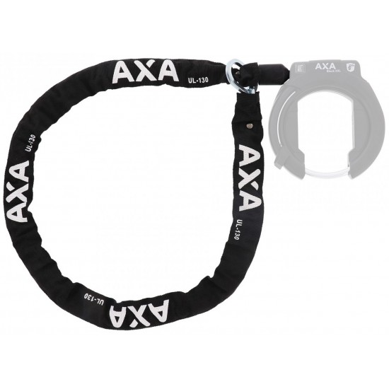 Insteekketting Axa ULC 130/5,5 met polyester hoes - zwart