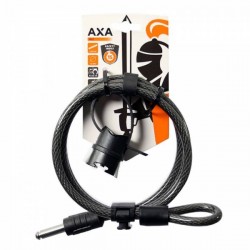 Cable lock Axa RLE 150/10 with frame holder - dark grey