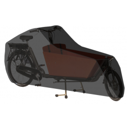 Cargo bicyle cover DS Covers Cargo 2 wheel - grey