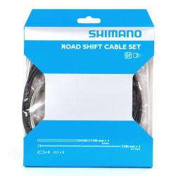 Versnellingkabelset Shimano SIS40 Race - zwart