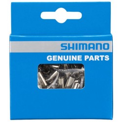 Écrou de rayon anti-éraillure Shimano ø1.6mm aluminium - argent (100 pièces)