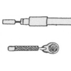 Shift cable 3-speed Elvedes Sturmey Archer 6441 universal