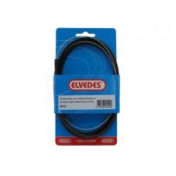 Shift cable set 3/7-speed Elvedes Nexus 1700 / 2250 mm stainless steel - black
