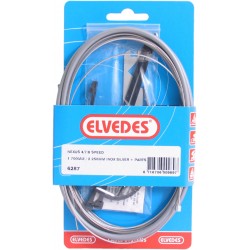 Shift cable set 4/7/8-speed Elvedes Nexus 1700 / 2250 mm stainless steel - silver