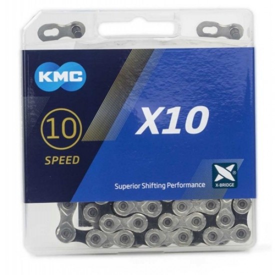 Ketting 10 speed KMC X10 1/2