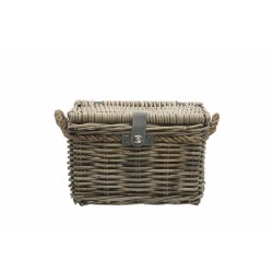 Bicycle basket for front carrier New Looxs Melbourne Medium 24 liters 38 x 27 x 24 cm - grey