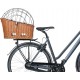 Wicker dog bicyle basket MIK Basil Pasja L - rear - 38 liters 50 x 36 x 37 cm - natural