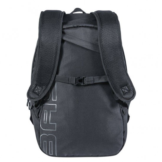 Fietsrugzak Basil Flex Backpack 17 liter 33 x 17 x 52 cm - zwart