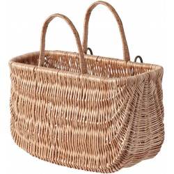 Bicycle basket Basil Swing 42 x 20 x 26 cm - natural lacquered
