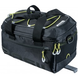 Bicycle bag for rear carrier Basil Miles Trunkbag MIK 7 liters 37 x 19 x 21 cm - black/lime