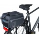 Bicycle bag for rear carrier Basil Sport Design Trunkbag MIK 7 to 15 liters 36 x 26 x 18 cm - graphite