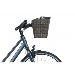 Bicycle basket for front Basil Bremen Rattan Look KF 27 x 35 x 29 cm - nature brown