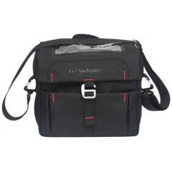 Handlebar bag New Looxs Vigo Handbar Bag Klickfix 8,5 liters 26 x 22 x 15 cm - black