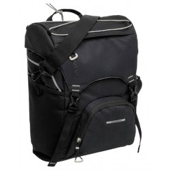 Bicycle bag for rear carrier New Looxs Sports Rear Rider 16 litres 29 x 39 x 15 cm - black