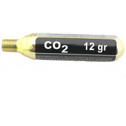 CO2 cartridge QT Cycletech with thread - 12 grams (1 piece)