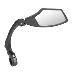 Bicycle mirror for left M-Wave Spy Space with clamp mounting