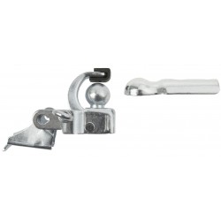 Trailer hitch 4-piece Ventura made of steel (mounted on the seat tube clamp)