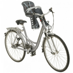 Front bicycle seat Polisport Bilby Junior - black/grey