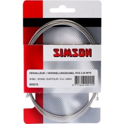 Shift cable Simson - stainless steel