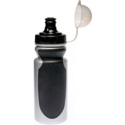 Flasche Simson Grip 550ml mit abnehmbarer Staubkappe - schwarz/grau