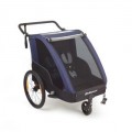 Bicycle trailers and trailers
