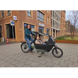 Lovens S65 Automatic bakfiets met regentent