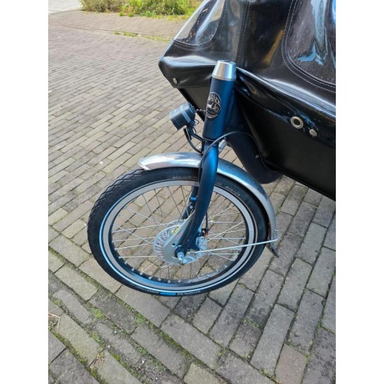 ????Elektrische Bakfiets(.)nl lang met huif- Goed onderhouden!