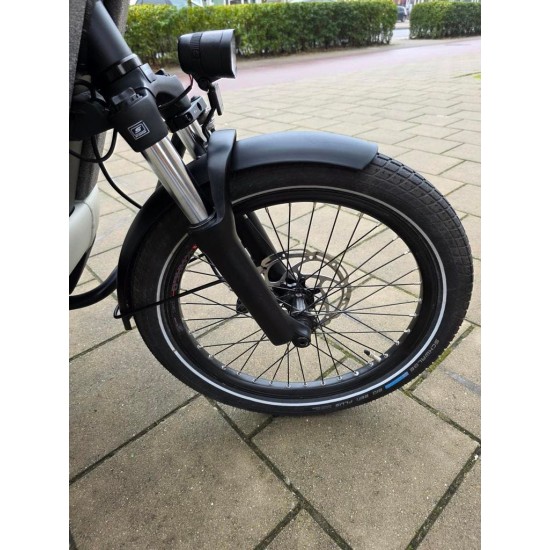 Gazelle Makki bakfiets met huif - Ideaal voor gezinnen!