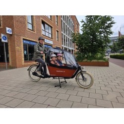 Bakfiets(.) long Cruise bakfiets met huif
