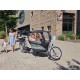 Elektrische Gazelle Cabby bakfiets met Bafang middenmotor
