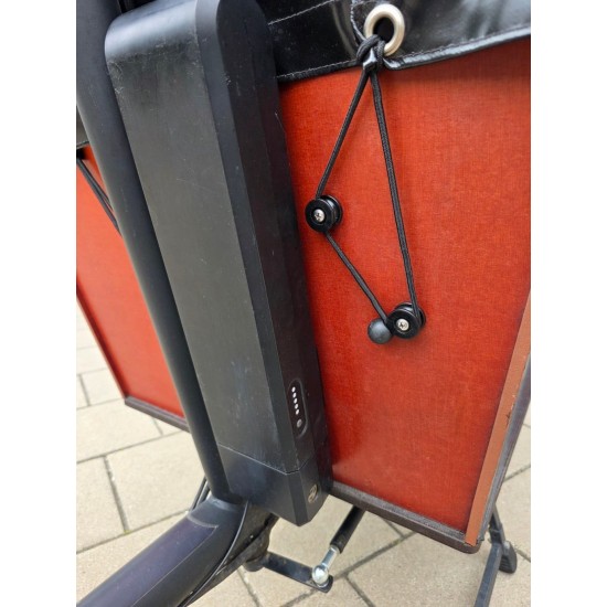 Bakfiets(.) long Cruise bakfiets met huif