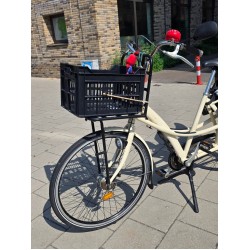 Azor Tweelingfiets Longtail fiets met 3V & 2 Yepp Zitjes