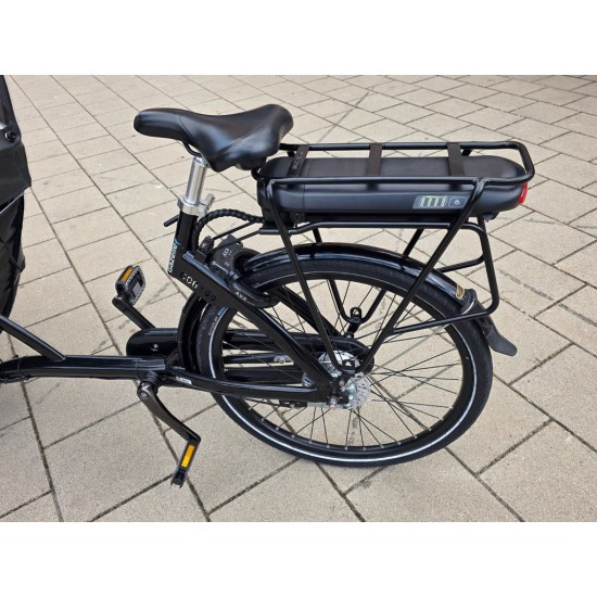 Elektrische Gazelle Cabby Bakfiets met Regentent - Zo goed a