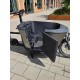 Elektrische Carqon bakfiets met deurtje hondenbakfiets