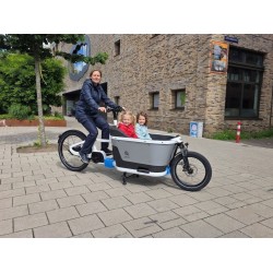 Showmodel Carqon bakfiets - Zo goed als nieuw