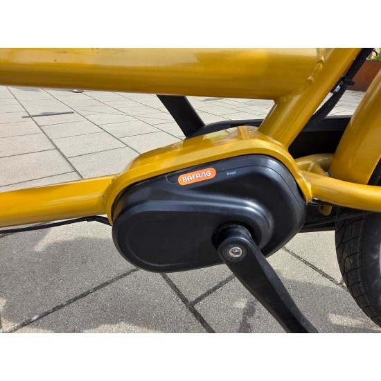 Dolly bakfiets - met regentent en sterke motor accu
